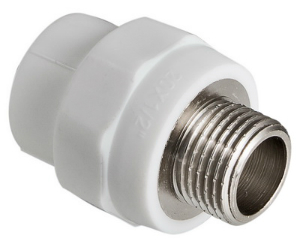 Муфта із зовнішнім різьбленням 20x3/4' ППР, VALTEC